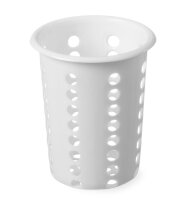 Besteckköcher weiß PP 97x137 mm