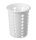 Besteckköcher weiß PP 97x137 mm
