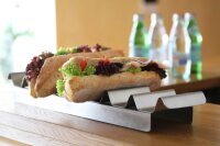 Brötchenhalter Edelstahl für 7 Brötchen...