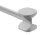 Fleischklopfer XL grau Aluminium 300 mm