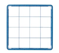 Aufsatz für Geschirrspülkorb 16 Fächer-Fächer 112x112x42mm