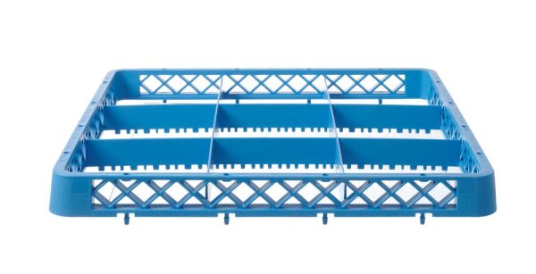 Aufsatz für Geschirrspülkorb 9 Fächer-Fächer 151x151x42 mm