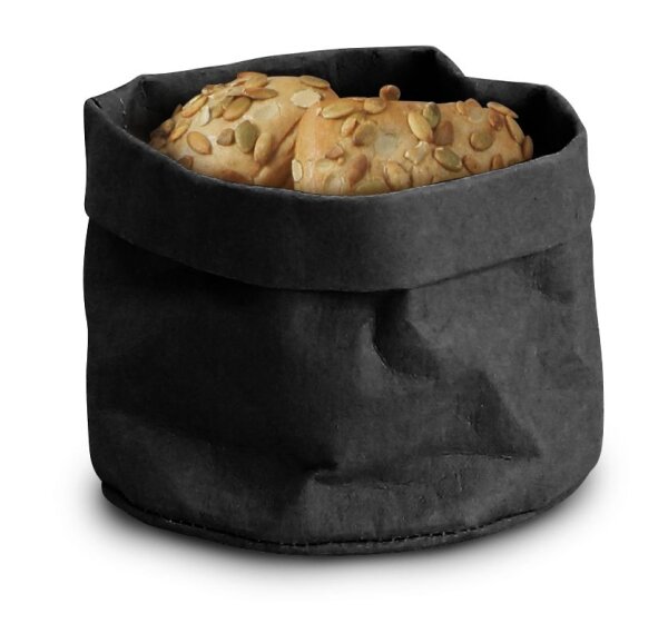 Brottaschen auswaschbaren Papier schwarz