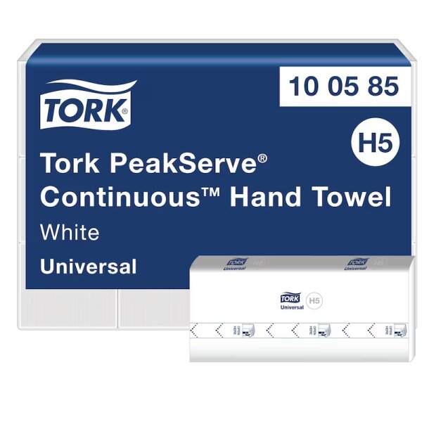 Tork H5 PeakServe® Endlos™-Papierhandtücher 1-lg., Weiß, Universal, 4.920 Stk.