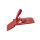 Klapphalter Kunststoff, Magnetverschluss Rot 495 x 120 mm