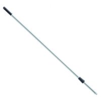 Alustiel, Schwarz, 1450 mm, Außen ø 25 mm
