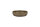 RAK Runder Tiefer Teller Ø 16 cm / Ht. 4.8 cm / Cont. 51 cl, Ease Selva Dark Brown