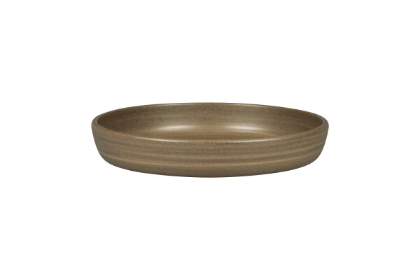 RAK Runder Tiefer Teller Ø 23.7 cm / Ht. 4.6 cm / Cont. 130 cl, Ease Selva Dark Brown