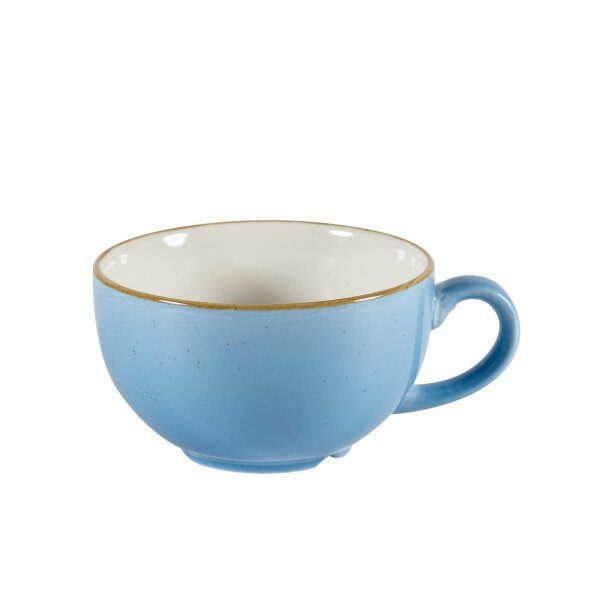 Churchill Stonecast Cappuccino Tasse 22,7 cl, Cornflower Blue