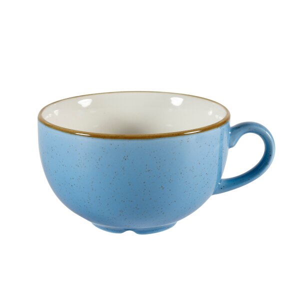 Churchill Stonecast Cappuccino Tasse 34 cl, Cornflower Blue