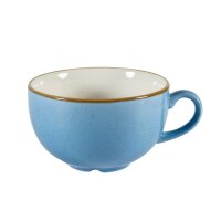 Churchill Stonecast Cappuccino Tasse 34 cl, Cornflower Blue