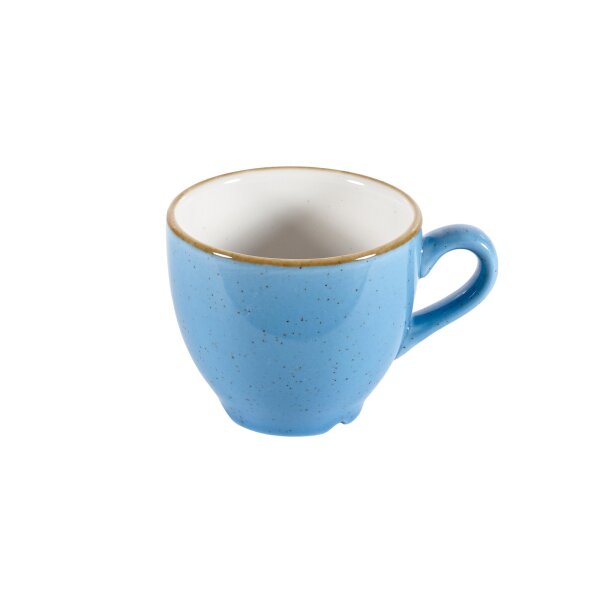 Churchill Stonecast Espresso Tasse 9 cl, Cornflower Blue