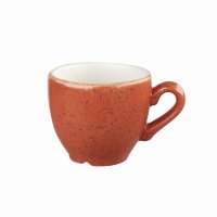 Churchill Stonecast Espresso Tasse 9 cl, Orange