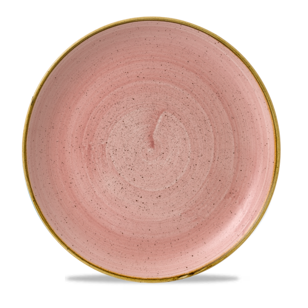 Churchill Stonecast Teller Coupe 28,8 cm, Petal Pink