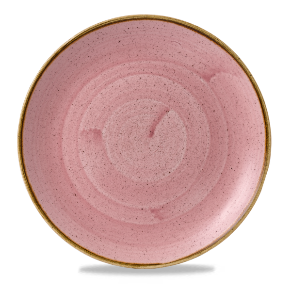 Churchill Stonecast Teller Coupe 26 cm, Petal Pink