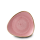 Churchill Stonecast Teller Triangle 22,9 cm, Petal Pink