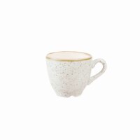 Churchill Stonecast Espresso Tasse 9 cl, Barley White