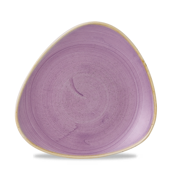 Churchill Stonecast Teller Triangle 22,9 cm, Lavender