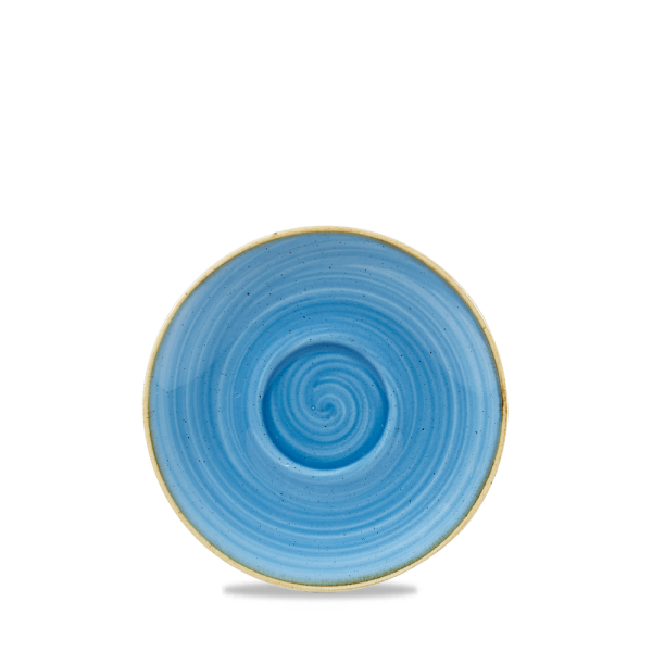 Churchill Stonecast Cappuccino Untertasse 15,6 cm, Cornflower Blue