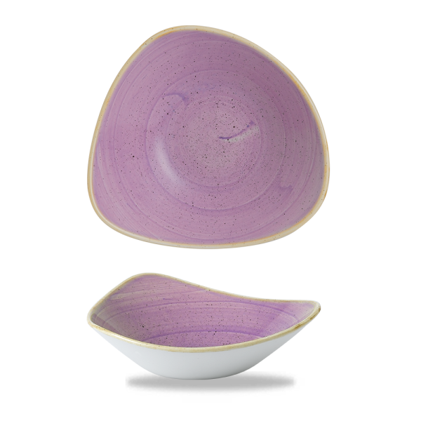Churchill Stonecast Schüssel Triangle 23,5 cm, Lavender