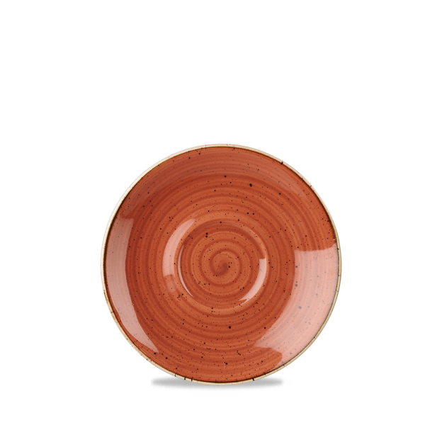 Churchill Stonecast Cappuccino Untertasse 15,6 cm, Orange