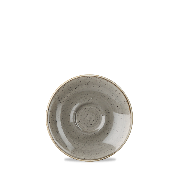 Churchill Stonecast Espresso Untertasse 11,8 cm, Grey