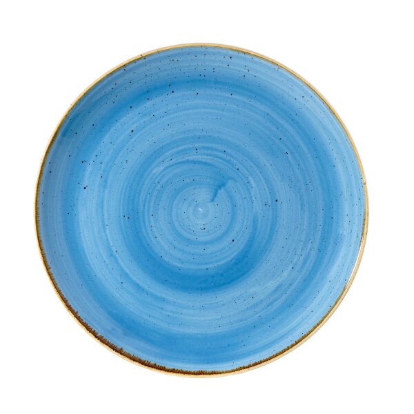 Churchill Stonecast Teller Coupe 26 cm, Cornflower Blue