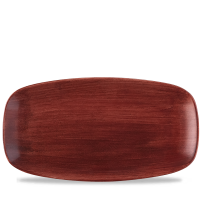 Churchill Stonecast Platte rechteckig 35,5 x 18,9 cm, Red...