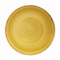 Churchill Stonecast Teller Coupe 26 cm, Mustard