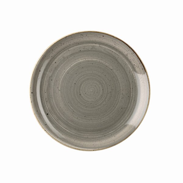 Churchill Stonecast Teller Coupe 26 cm, Grey