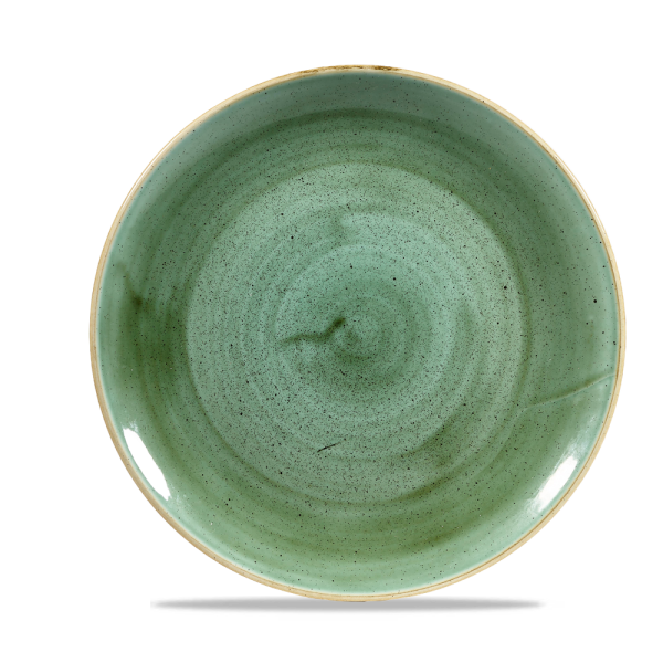Churchill Stonecast Teller Coupe 26 cm, Samphire Green