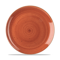 Churchill Stonecast Teller Coupe 26 cm, Orange