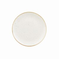 Churchill Stonecast Teller Coupe 26 cm, Barley White