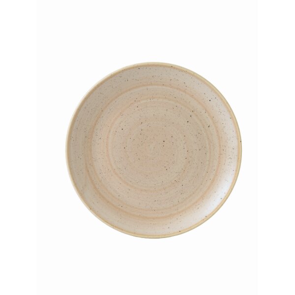 Churchill Stonecast Teller Coupe 28,8 cm, Nutmeg Cream