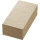 DUNI Zelltuchserviette 40 x 40 cm, 3-lg, 1/8-Falz, natural brown - unbleached