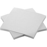 DUNI Dunisoft 20 x 20 cm, 1/4-Falz, weiß