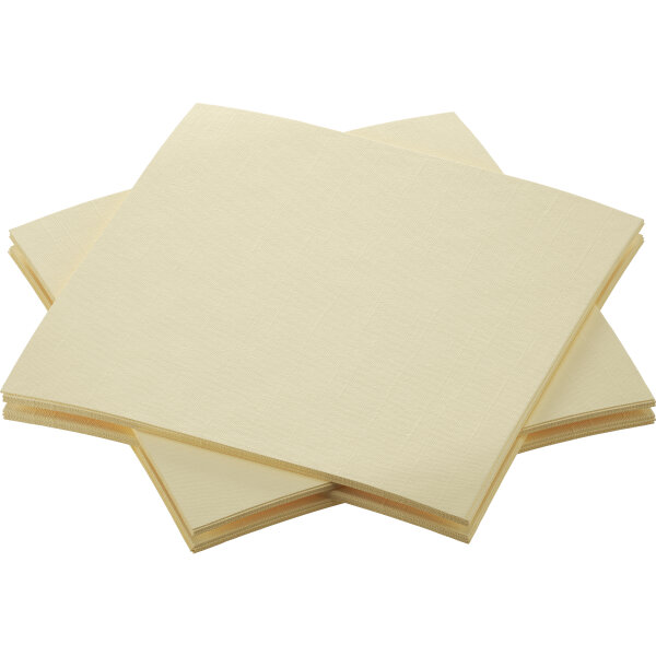 DUNI Dunisoft 20 x 20 cm, 1/4-Falz, cream
