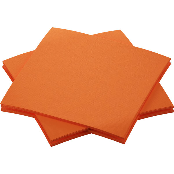 DUNI Dunisoft 20 x 20 cm, 1/4-Falz, sun orange