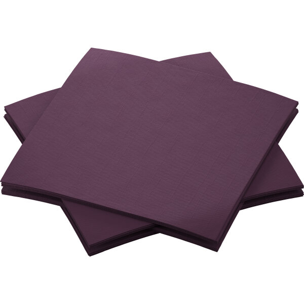 DUNI Dunisoft 20 x 20 cm, 1/4-Falz, plum
