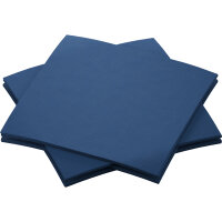DUNI Dunisoft 20 x 20 cm, 1/4-Falz, dunkelblau