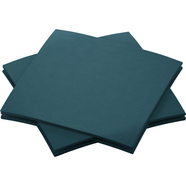 DUNI Dunisoft 20 x 20 cm, 1/4-Falz, ocean teal