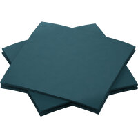 DUNI Dunisoft 20 x 20 cm, 1/4-Falz, ocean teal