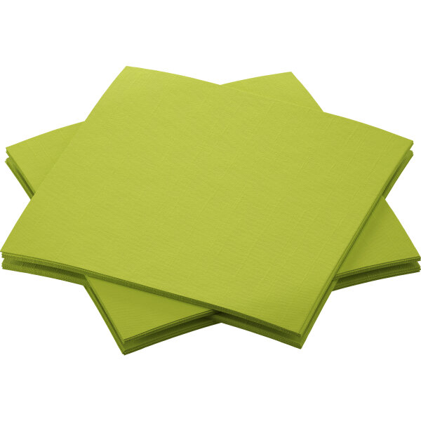 DUNI Dunisoft 20 x 20 cm, 1/4-Falz, kiwi