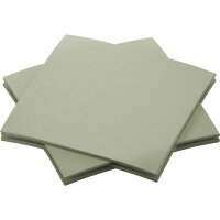 DUNI Dunisoft 20 x 20 cm, 1/4-Falz, pistachio green