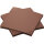 DUNI Dunisoft 20 x 20 cm, 1/4-Falz, chestnut