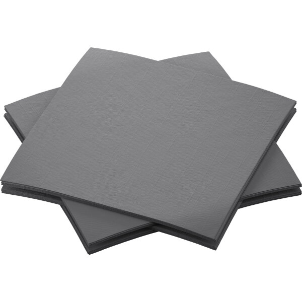 DUNI Dunisoft 20 x 20 cm, 1/4-Falz, granite grey