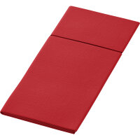 DUNI Duniletto Slim Bestecktasche 40 x 33 cm, rot