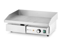 Gerillte Grillplatte, HENDI, Budget Line, 230V/3000W,...