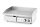 Gerillte Grillplatte, HENDI, Budget Line, 230V/3000W, 550x430x(H)240mm