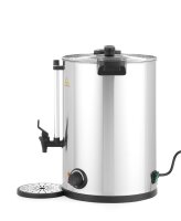 Heißgetränkespender doppelwandig, HENDI, ≈ 120 Tassen in 37 Min., 18L, 230V/2500W, 415x382x(H)480mm